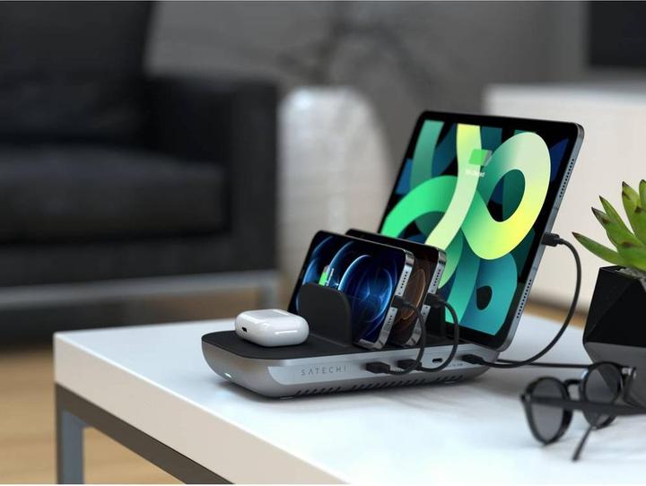 Produktbild Satechi 5 Port MultiDevice Charging Station (20 W)