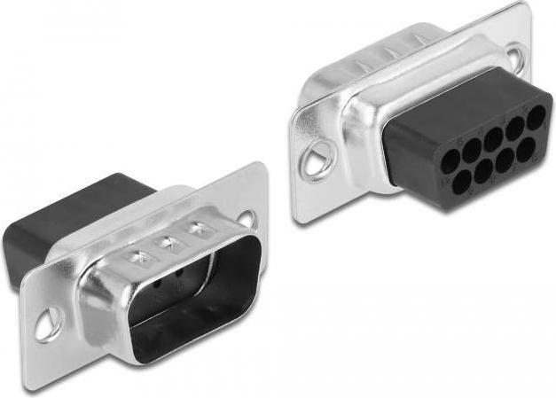 Actual product image Delock RJ-45 female to RS232 male mounting kit (0.05 m)