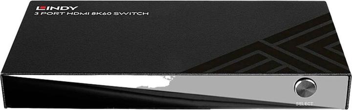 Actual product image Lindy 3 port HDMI 8K60 switch