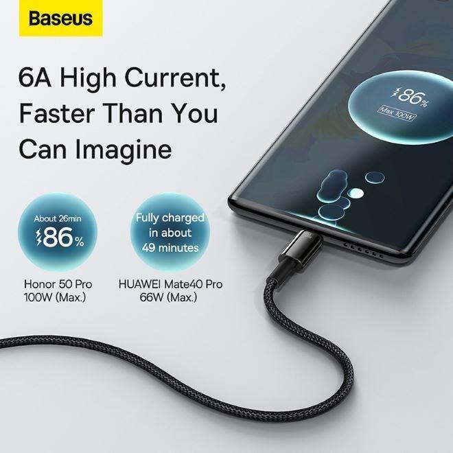 Immagine prodotto Baseus USB A — USB C (2 m, USB 2.0, 100 W)