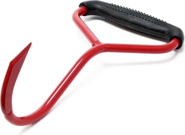 Actual product image Wiltec Log Lifting Hook of Steel as Forestry Pulling Hook for Wood, Trunks, Timber etc. of up to 75 kg