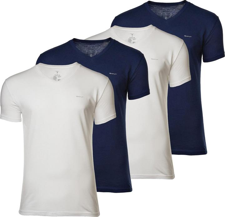 Navy blue/white