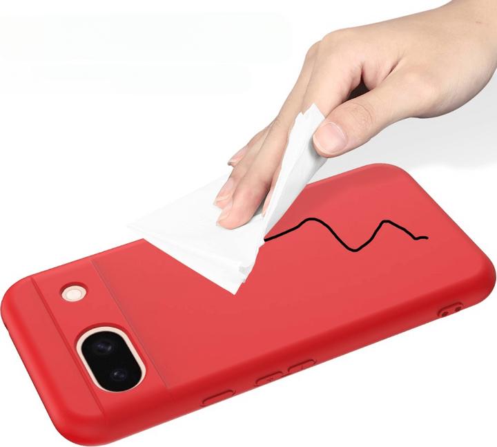 Produktbild Cover-Discount Google Pixel 8a - Silikon Gummi Hülle (Google Pixel 8a)