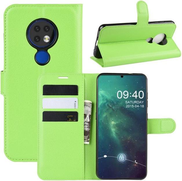 Produktbild MU Classic Litchi Leder Bookcover Series (Nokia 6.2, Nokia 7.2)