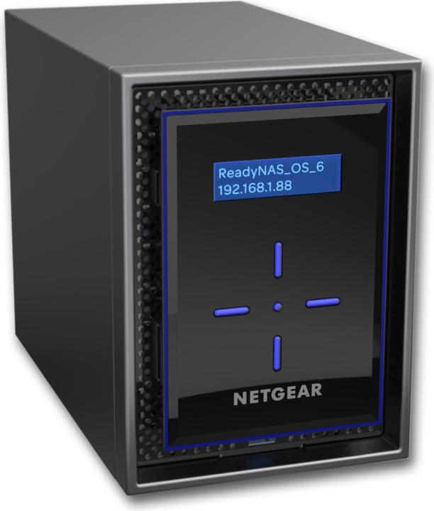 Image du produit Netgear ReadyNAS 422 2-bay Desktop 2x6TB Enterprise dual core Intel® C-3338 Atom server processor 2GB DDR... (2 x 6 To)