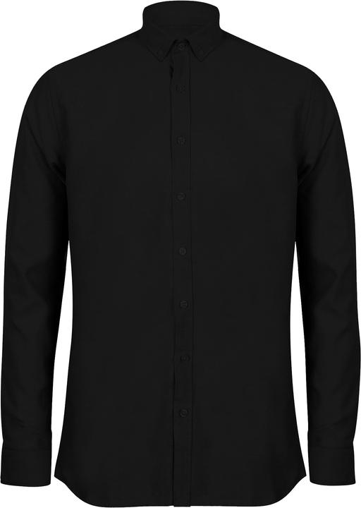 Henbury Modern Langarm Oxford Hemd