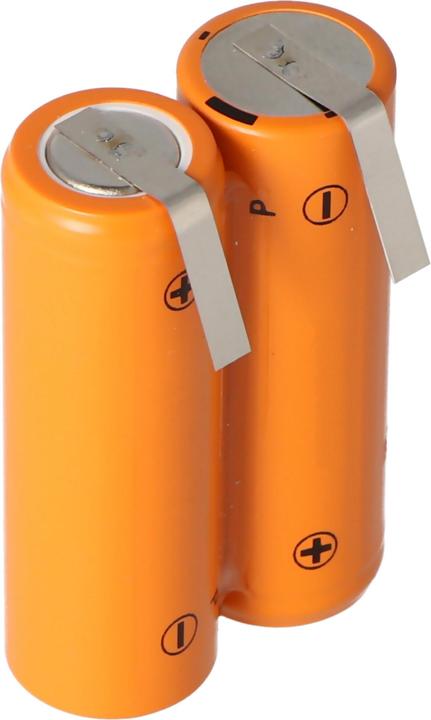 AccuCell Akku mit Lötfahnen ersetzt Philips 138 10609 (1 Stk., 1200 mAh)