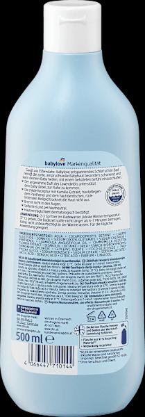 Produktbild dm babylove Badezusatz Entspannendes Schlaf schön Bad sensitive