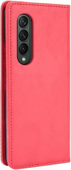 Actual product image MU Classic Retro Leather Bookcover Case (Samsung Galaxy Z Fold3)