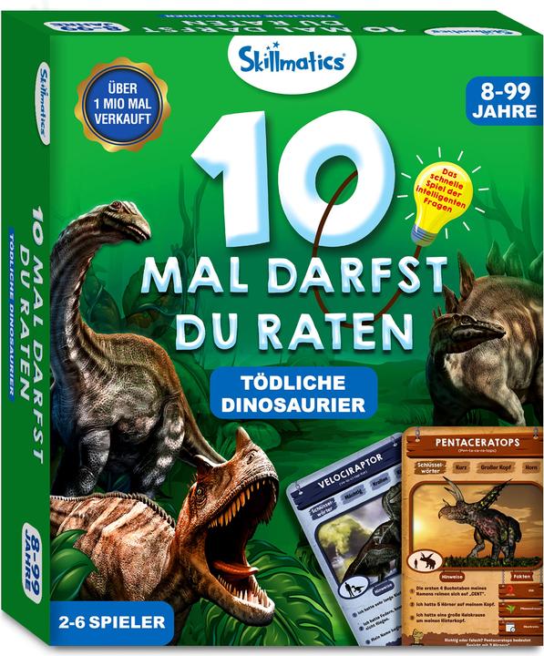 Skillmatics 10 Mal raten Dinosaurier, d (Deutsch)