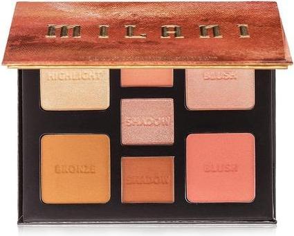Actual product image Milani All Inclusive Eye Cheek and Face Palette Light to Medium