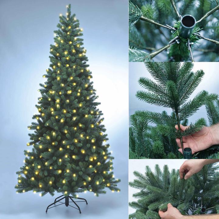 Actual product image Xenotec Christmas tree with LED fairy lights and stand, 85 cm high (85 cm)
