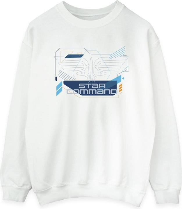 Actual product image Disney Womens/Ladies Lightyear Star Command Icons Sweatshirt (XL)