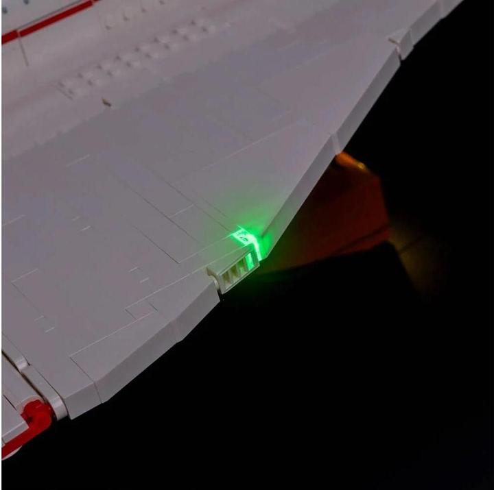 Actual product image Light my bricks LMB 2.0 LED light set for LEGO 10318 Concorde