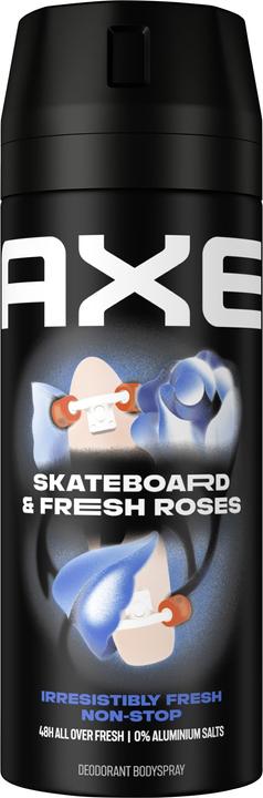 Image du produit AXE Déo Skateboard & Roses fraîches 150 ml (Spray, 150 ml)