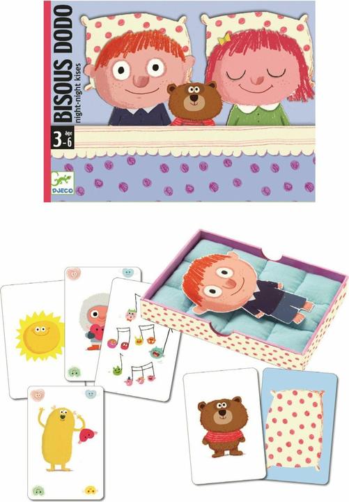 Actual product image Djeco Bisou Dodo (German, French, Italian, English)
