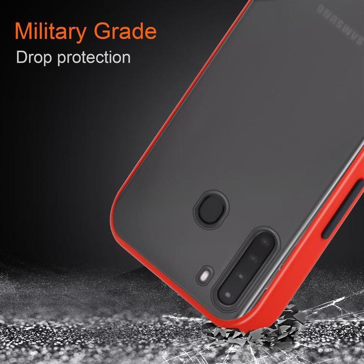 Actual product image Cadorabo Hybrid Matt Cover (Samsung Galaxy A21)