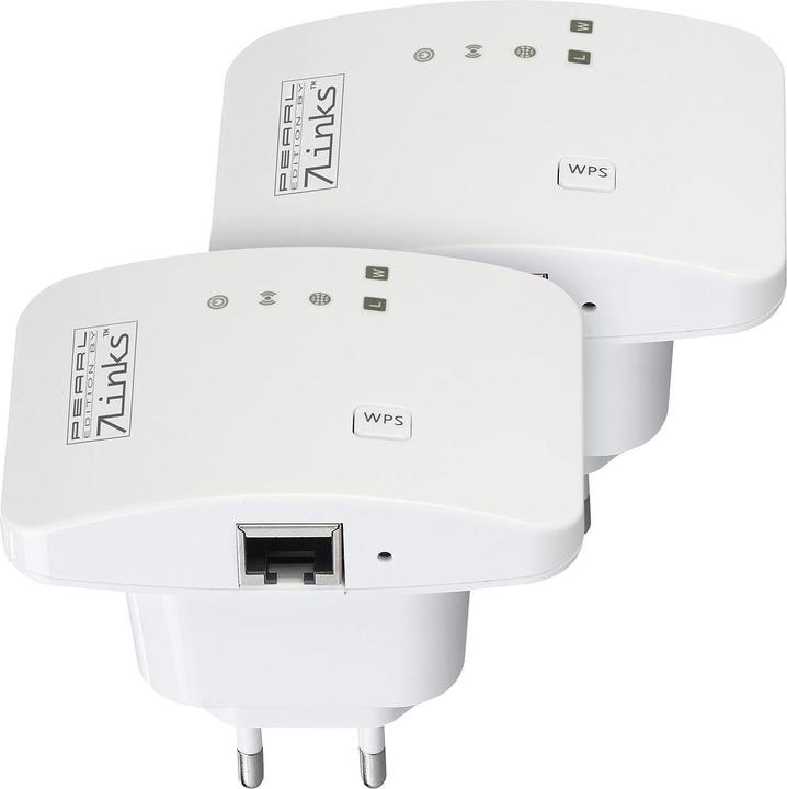 Image du produit 7links Lot de 2 mini-répéteurs LAN sans fil 300 Mbit/s