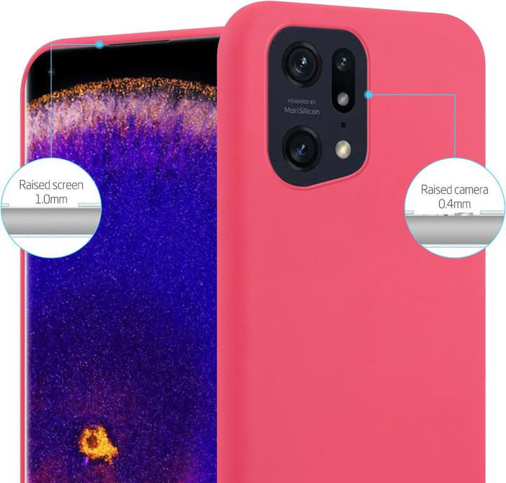 Actual product image Cadorabo TPU Candy Case for Oppo FIND X5 PRO (Oppo Find X5 Pro)