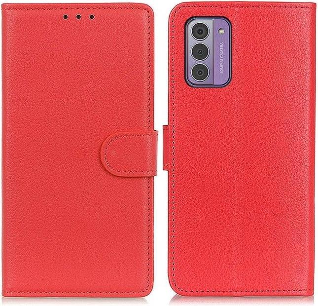 Actual product image MU Classic Litchi Leather Bookcover Series (Nokia G42)