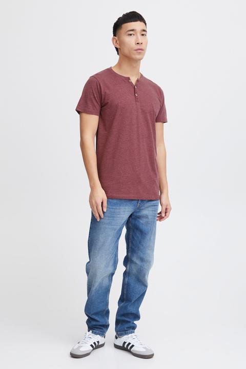 Immagine prodotto Solid Volker T-Shirt A Maniche Corte Maglietta Da Uomo Con Collo Grandad (S)