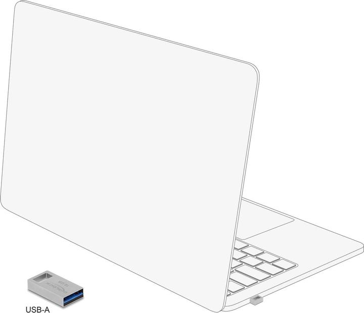 Actual product image Delock USB flash drive (16 GB, USB-A)