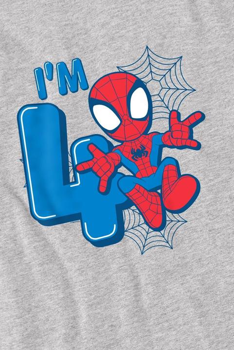 Produktbild Spiderman Cute Spidey TShirt 4. Geburtstag (152, 158)