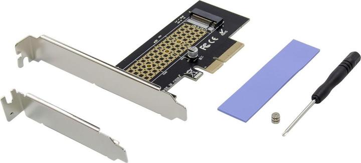 Image du produit MicroConnect MC-PCIE-NVME-SSDADAPT Carte/adaptateur d'interface