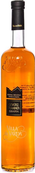 Produktbild Villa de Varda Grappa Gewürztraminer Riserva 0,7 Liter 40 % Vol.