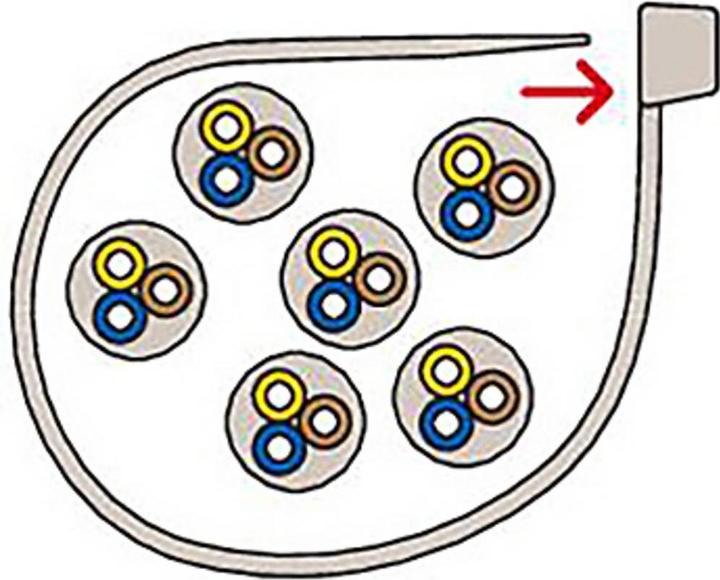 Actual product image Fischer Drywall dowel set (Plastic cable ties, 550 mm, 100 pcs.)