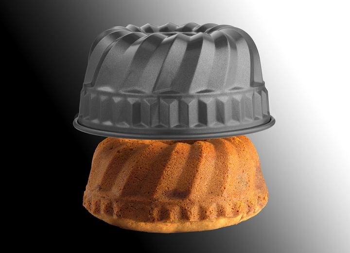 Produktbild Kaiser Gugelhupfform Bundform 22cm La Forme Plus antihaft schnittfest hoher Rand (22 cm)