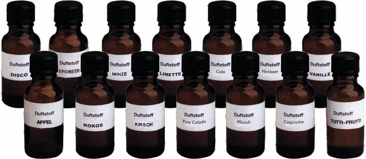 Eurolite Set de parfums 1x chacune des 14 notes de parfum