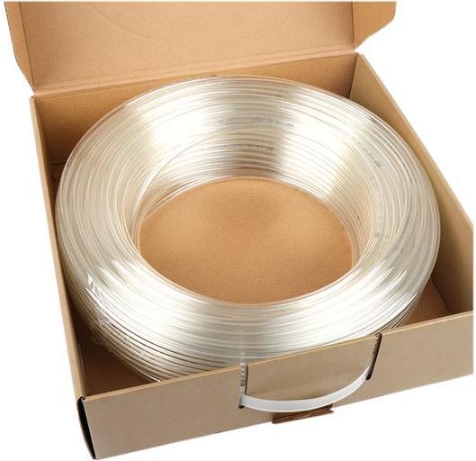 Produktbild RND Components Plastic Tubing, 6.5mm, 10mm, Polyurethan, Transparent, 100m