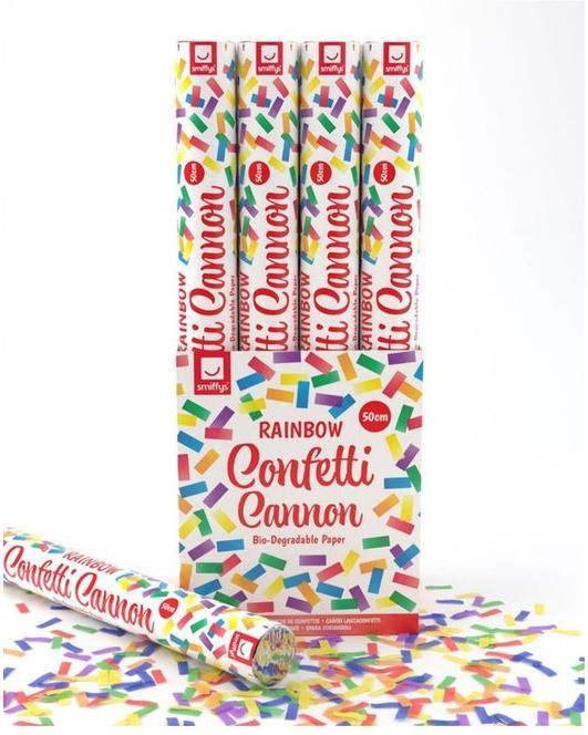 Produktbild Smiffys Party Time - Confetti Shooter: Rainbow Multi
