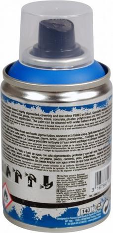 Image du produit Pebeo DecoSpray Peinture acrylique mate (Bleu, 100 ml)
