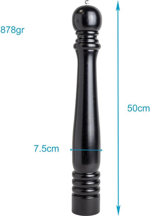 Actual product image Intirilife Pepper mill with ceramic grinder (Pepper, Salt)