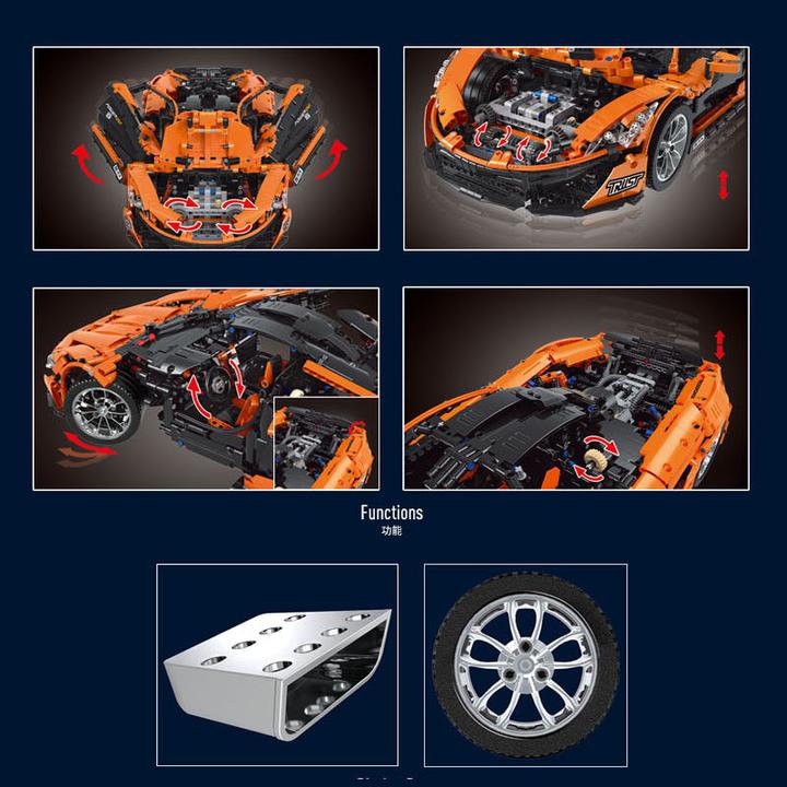 Produktbild Mould King P1 Hypercar