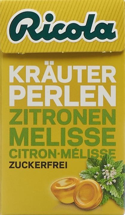 Image du produit Ricola Bonbons au citron perles d'herbes sans sucre (1 pcs, 25 g)