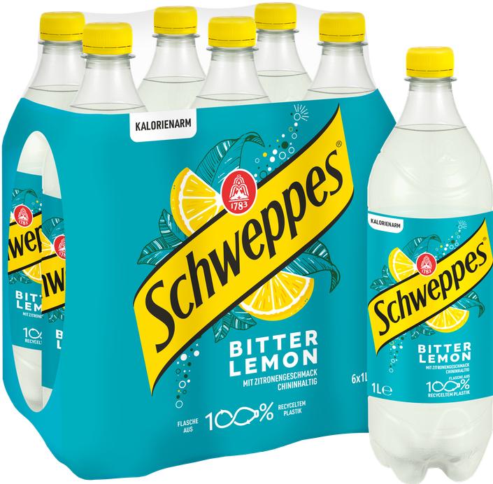 Produktbild Schweppes Bitter Lemon (6 x 100 cl)
