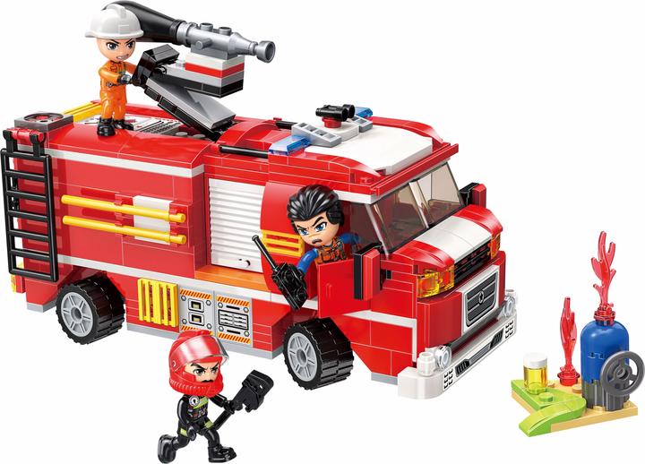 Actual product image Qman Fire department fire truck