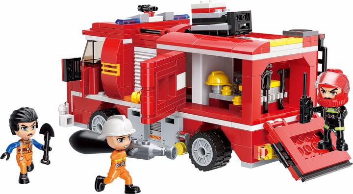 Actual product image Qman Fire department fire truck