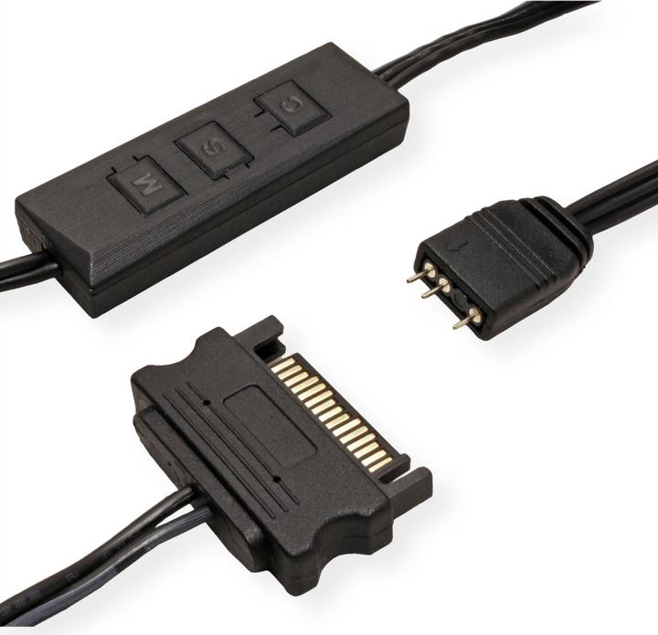 Actual product image Xilence LQZ.ARGB Set Cable, Mini Cable ARGB Control for ARGB LED PC Components