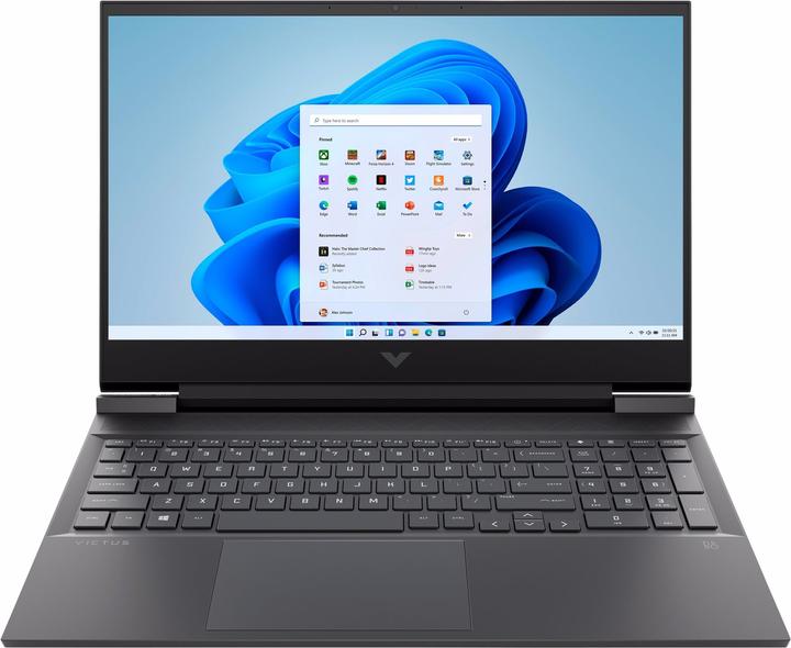 Produktbild HP VICTUS 16-e0503nz, AMD Ryzen 5 5600H, DDR4, SSD, FHD, AG, IPS, 16.1 inch, GTX1650 (16.10", AMD Ryzen 5 5600H, 16 GB, 512 GB, CH)