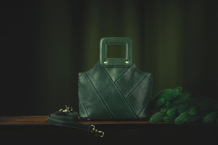 Immagine prodotto Only-Bags.Store Borsa in pelle, borsa a tracolla, borsa a manico alto, regalo di Natale