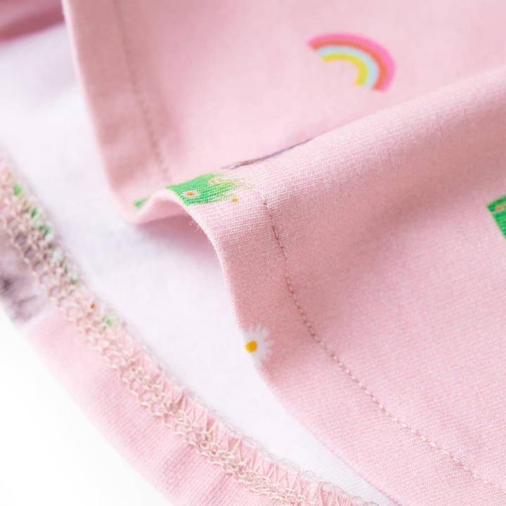 Actual product image VidaXL Children's shorts with drawstring Light pink 128,Material: 92 (128)