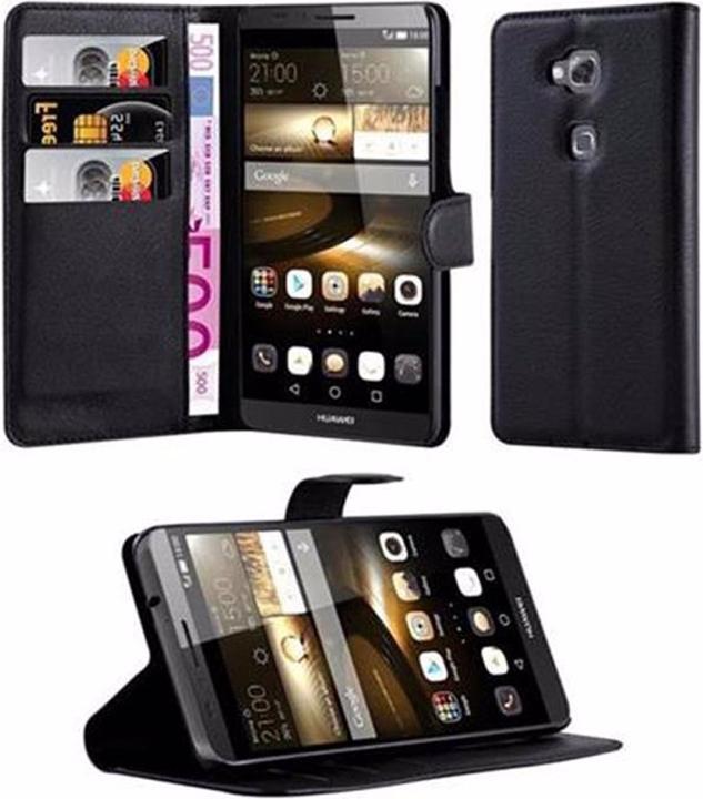 Actual product image Cadorabo Book with stand function cover (Huawei D3 Mate 7 Mini)