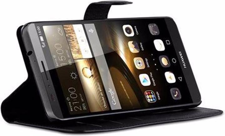 Actual product image Cadorabo Book with stand function cover (Huawei D3 Mate 7 Mini)