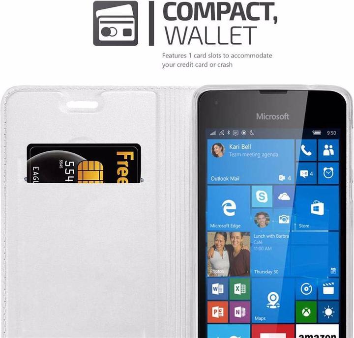 Image du produit Cadorabo Book Classy Style Cover (Microsoft Lumia 550)