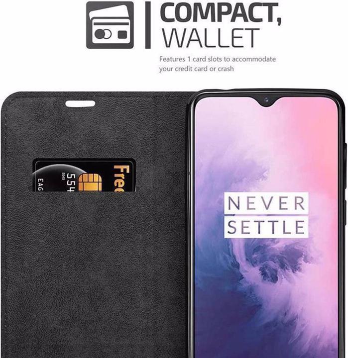 Immagine prodotto Cadorabo Copertina magnetica invisibile del libro (OnePlus 7)