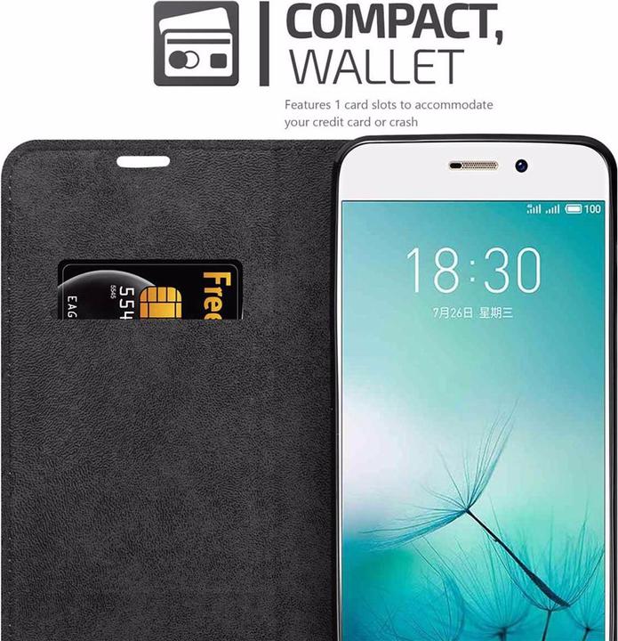 Immagine prodotto Cadorabo Copertina magnetica invisibile del libro (Meizu Pro 7)